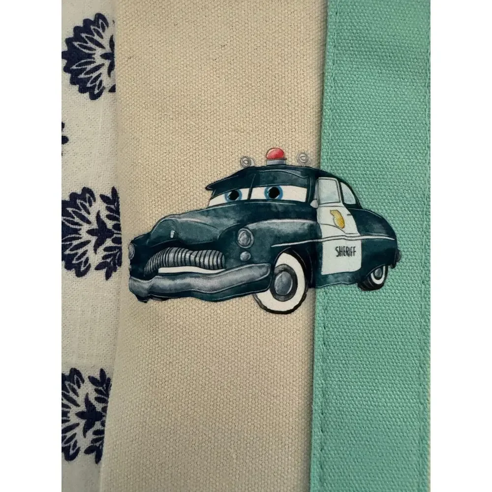 Disney Cars McQueen Custom Made Trader Joes Mini Tote One of a Kind